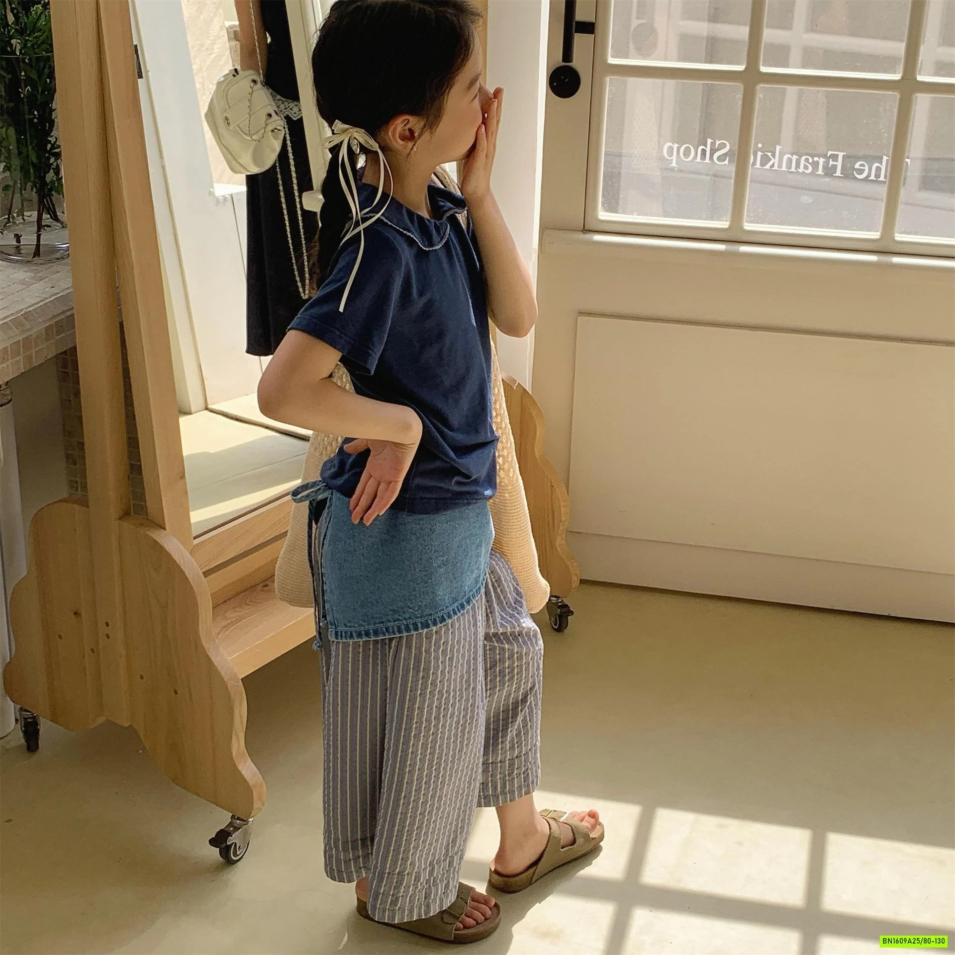 QUẦN ĐŨI ỐNG RỘNG SỌC ADBABY