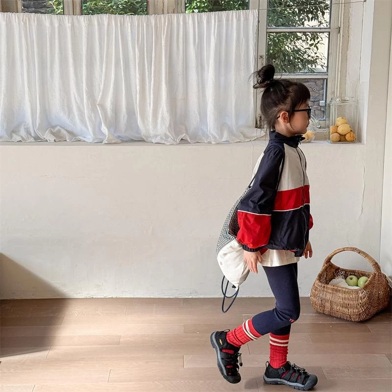 KHOÁC GIÓ PHỐI MÀU THÊU GẤU ADBABY