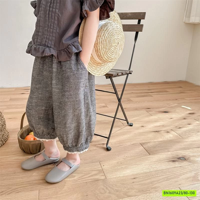 QUẦN BOOM ĐŨI LỠ VIỀN REN ADBABY