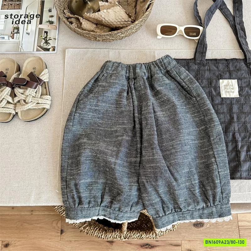 QUẦN BOOM ĐŨI LỠ VIỀN REN ADBABY