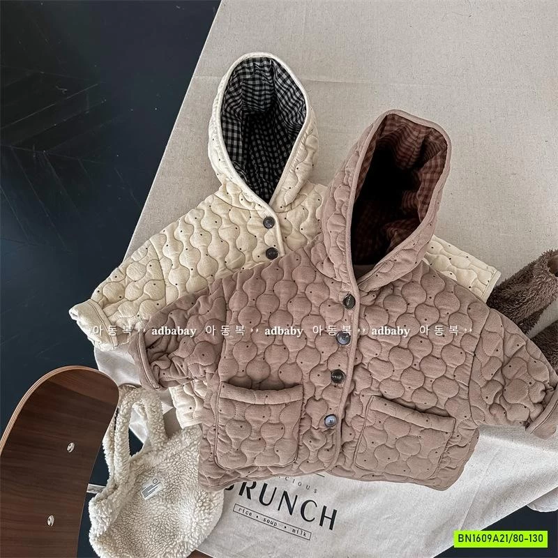 KHOÁC TRẦN TRÁM LÓT NHUNG ADBABY