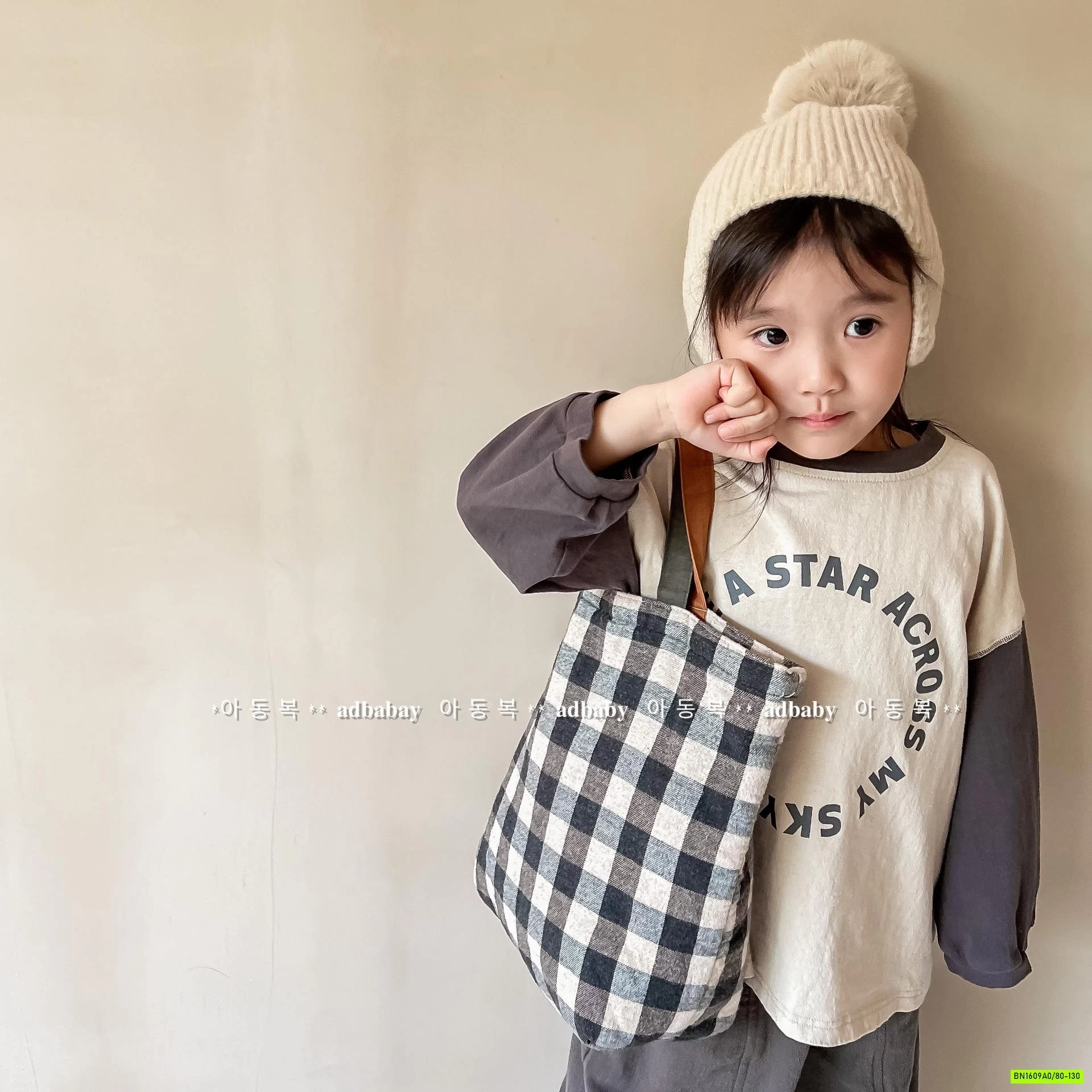 ÁO THUN PHỐI MÀU TAY ADBABY