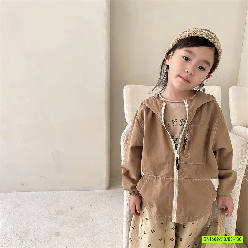 KHOÁC KAKI LIỀN MŨ ADBABY