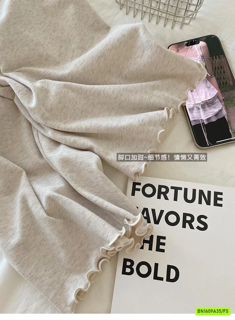 PIZAMA NỈ VIỀN REN SONGFEI