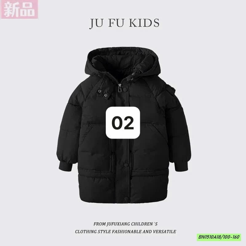 KHOÁC PHAO DÁNG DÀI LIỀN MŨ