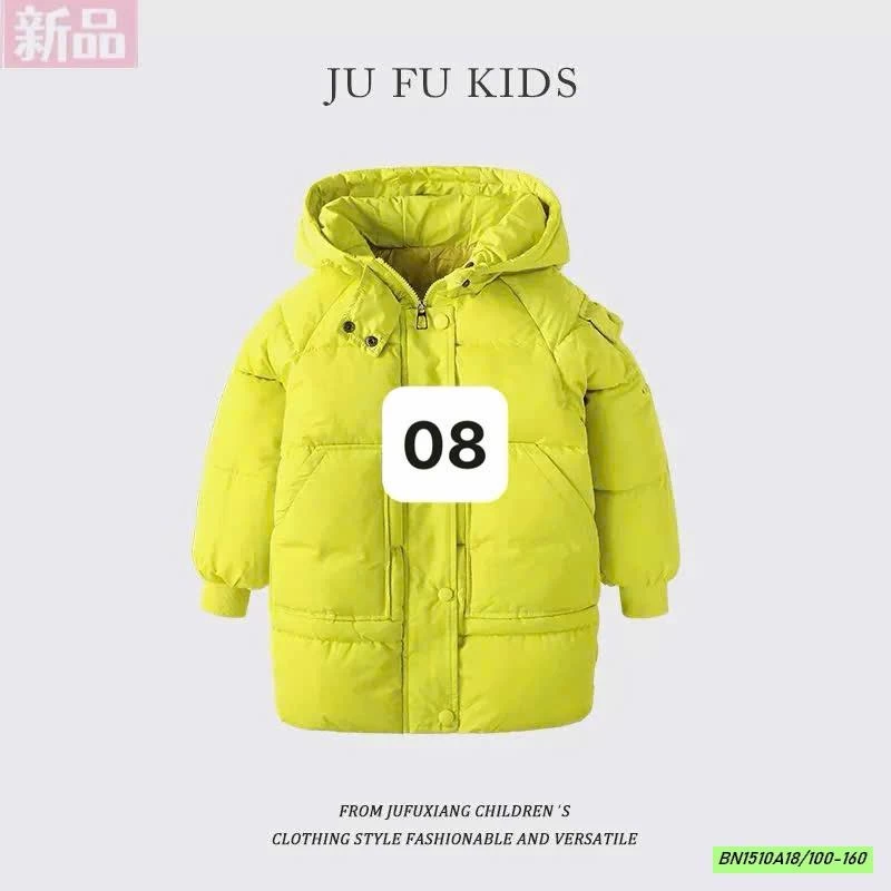 KHOÁC PHAO DÁNG DÀI LIỀN MŨ