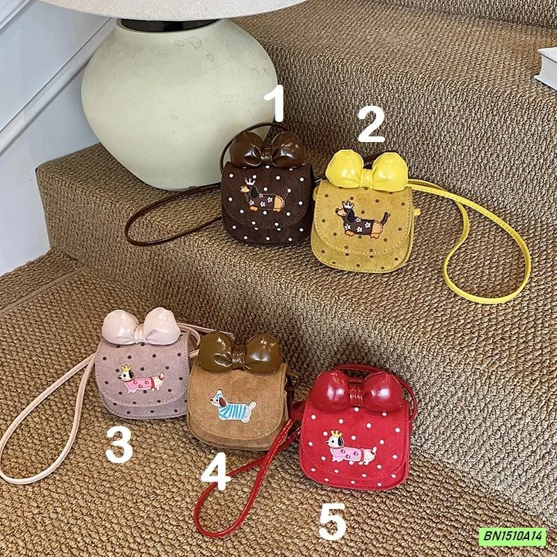 TÚI DA LỘN MINI THÊU CÚN