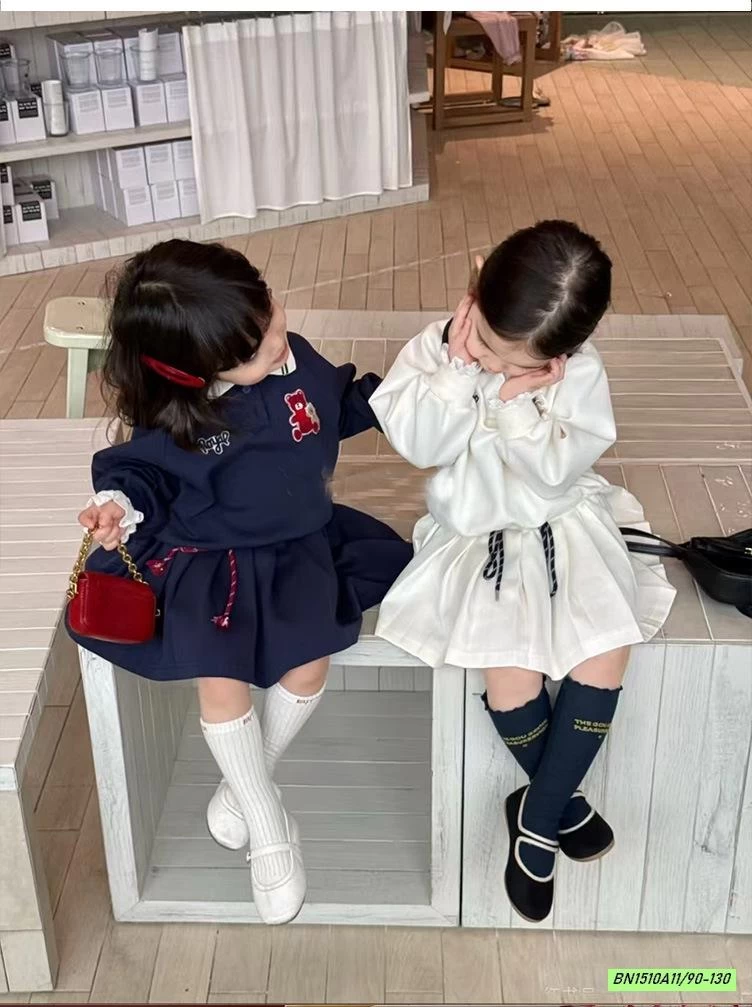 SÉT ÁO POLO MIX CV XẾP LY GẤU