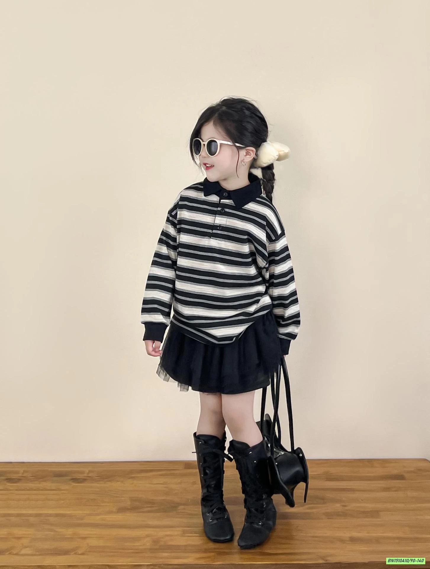 ÁO THUN CỔ POLO KẺ PHỐI MÀU