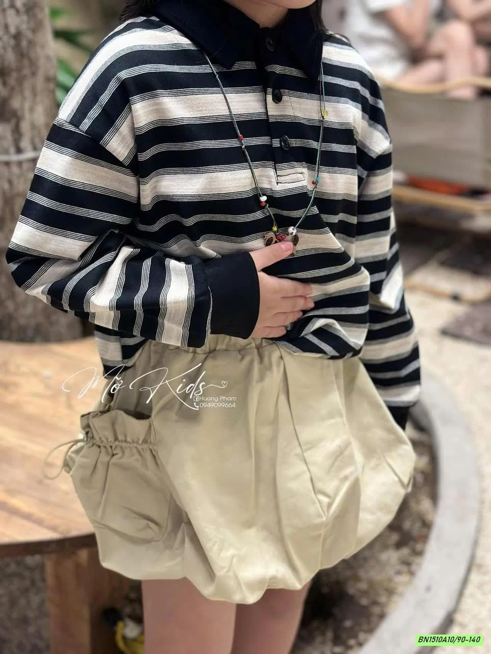 ÁO THUN CỔ POLO KẺ PHỐI MÀU