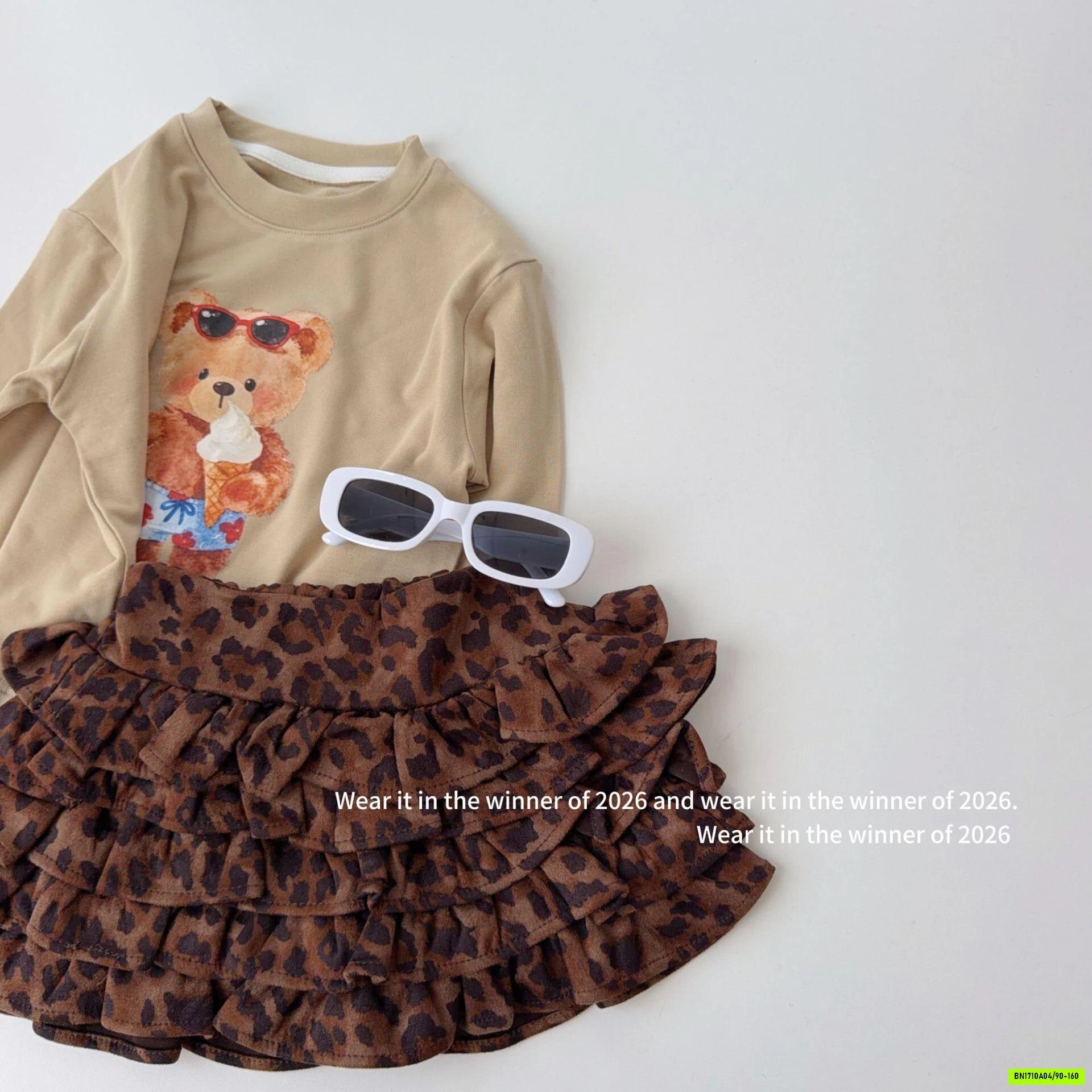 ÁO GẤU NÂU T&QKIDS