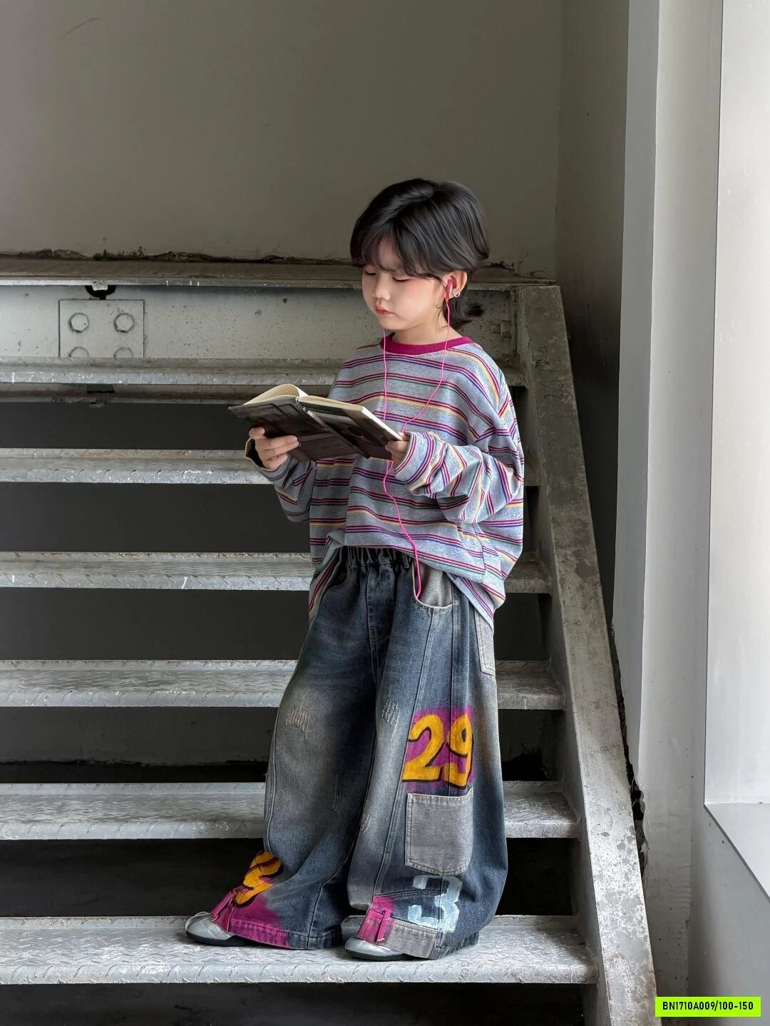 JEANS ỐNG RỘNG SỐ 29
