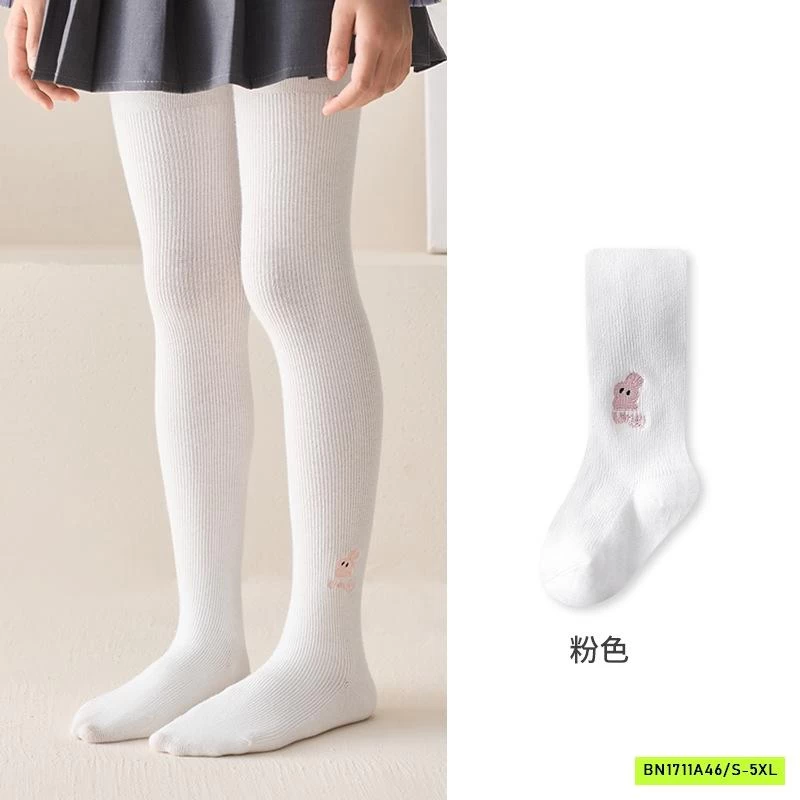 QUẦN TẤT GÂN THÊU THÚ CƯNG