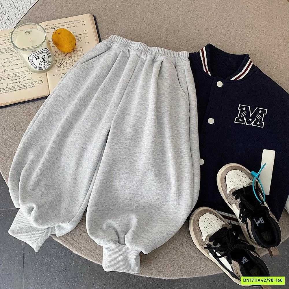 QUẦN NỈ HAREM LÓT LÔNG CỪU