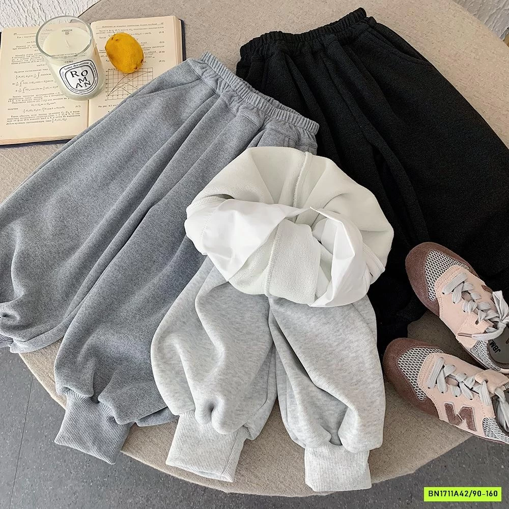 QUẦN NỈ HAREM LÓT LÔNG CỪU