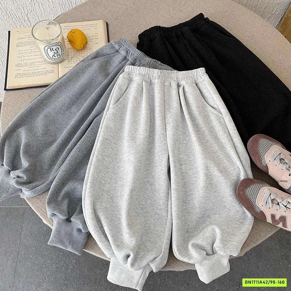 QUẦN NỈ HAREM LÓT LÔNG CỪU