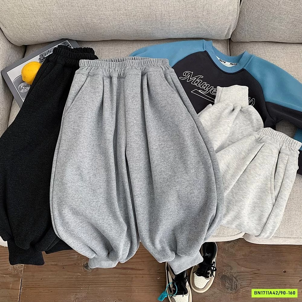 QUẦN NỈ HAREM LÓT LÔNG CỪU