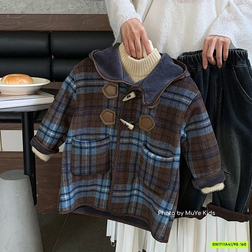 KHOÁC DẠ KIMTAN LÓT LÔNG CỪU