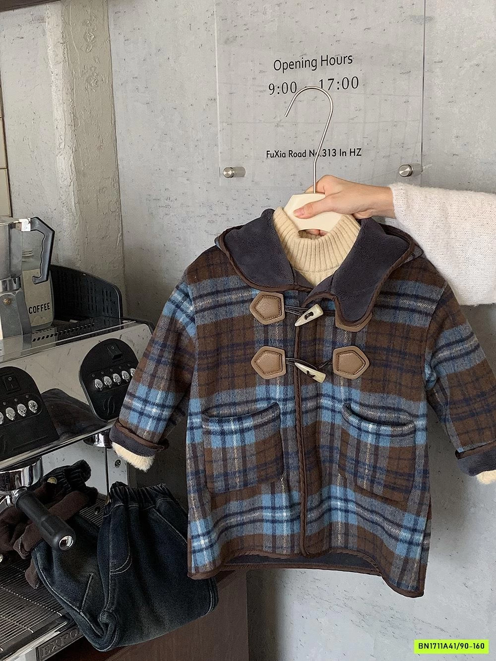 KHOÁC DẠ KIMTAN LÓT LÔNG CỪU