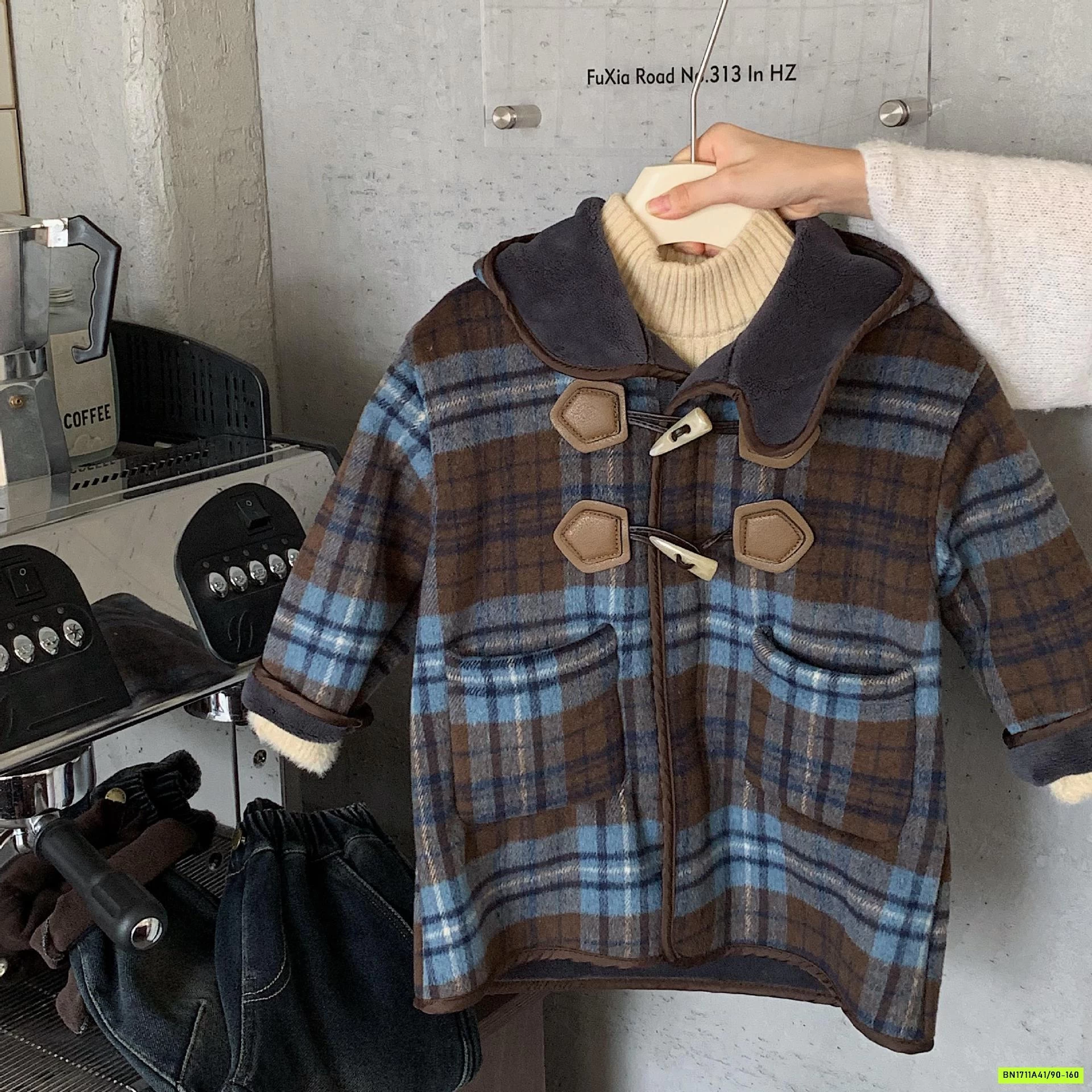 KHOÁC DẠ KIMTAN LÓT LÔNG CỪU