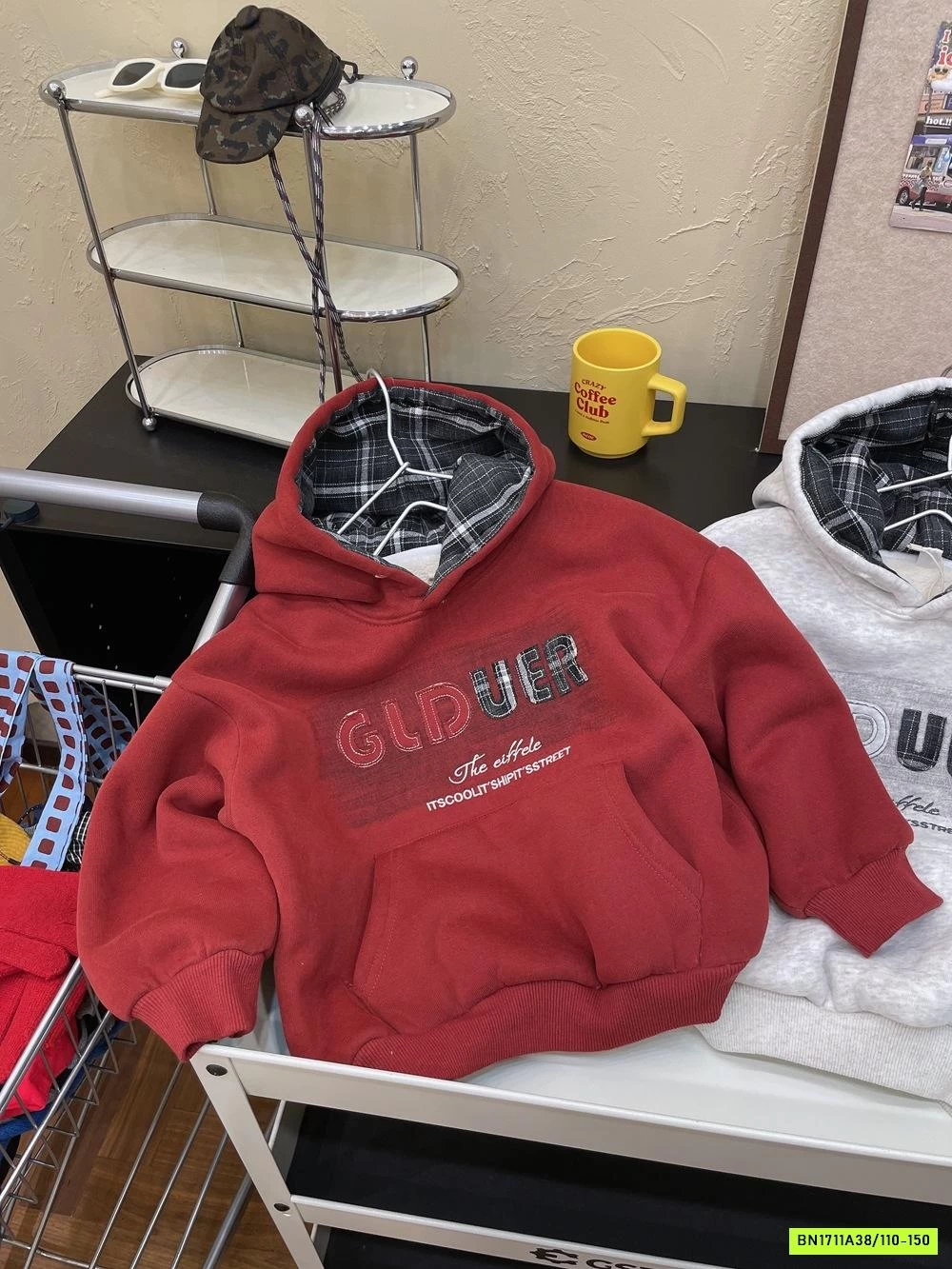 HOODIE NỈ TÚI TRƯỚC LÓT NHUNG