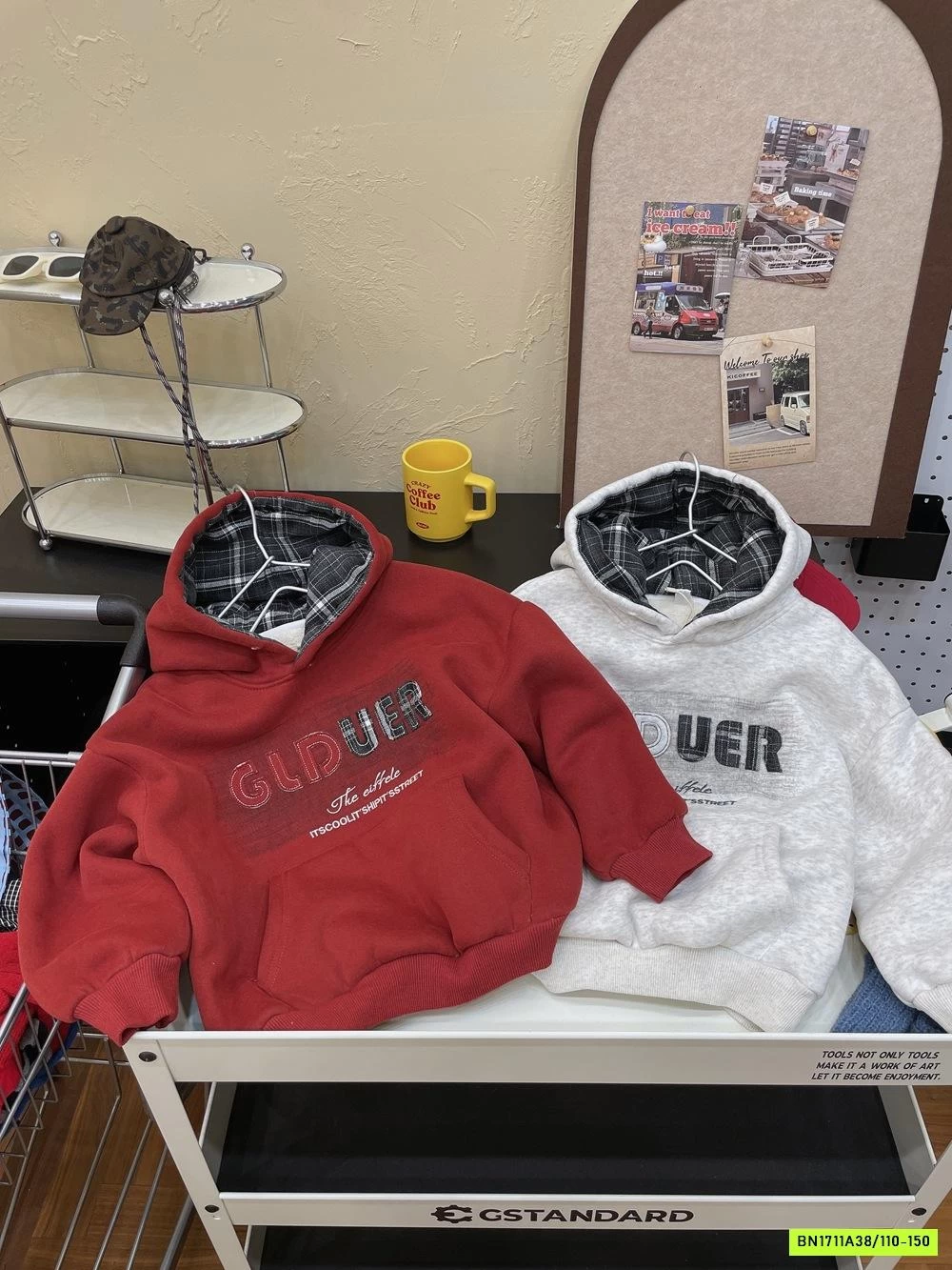 HOODIE NỈ TÚI TRƯỚC LÓT NHUNG