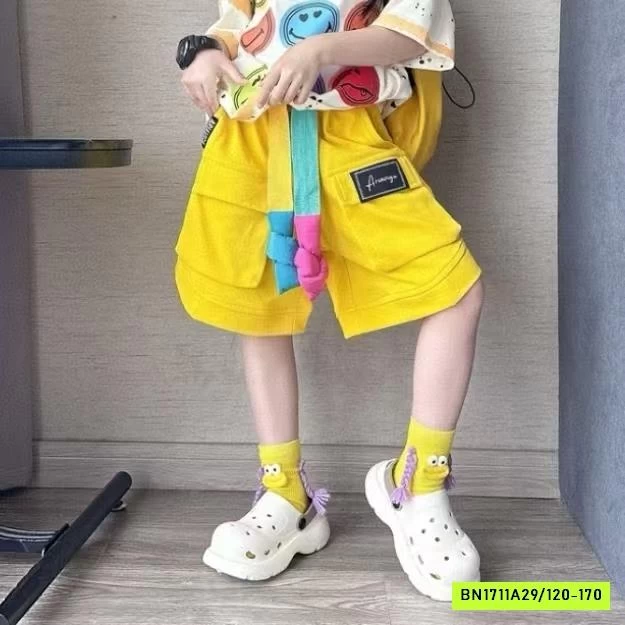 ÁO ICON MIX SHORT MÀU