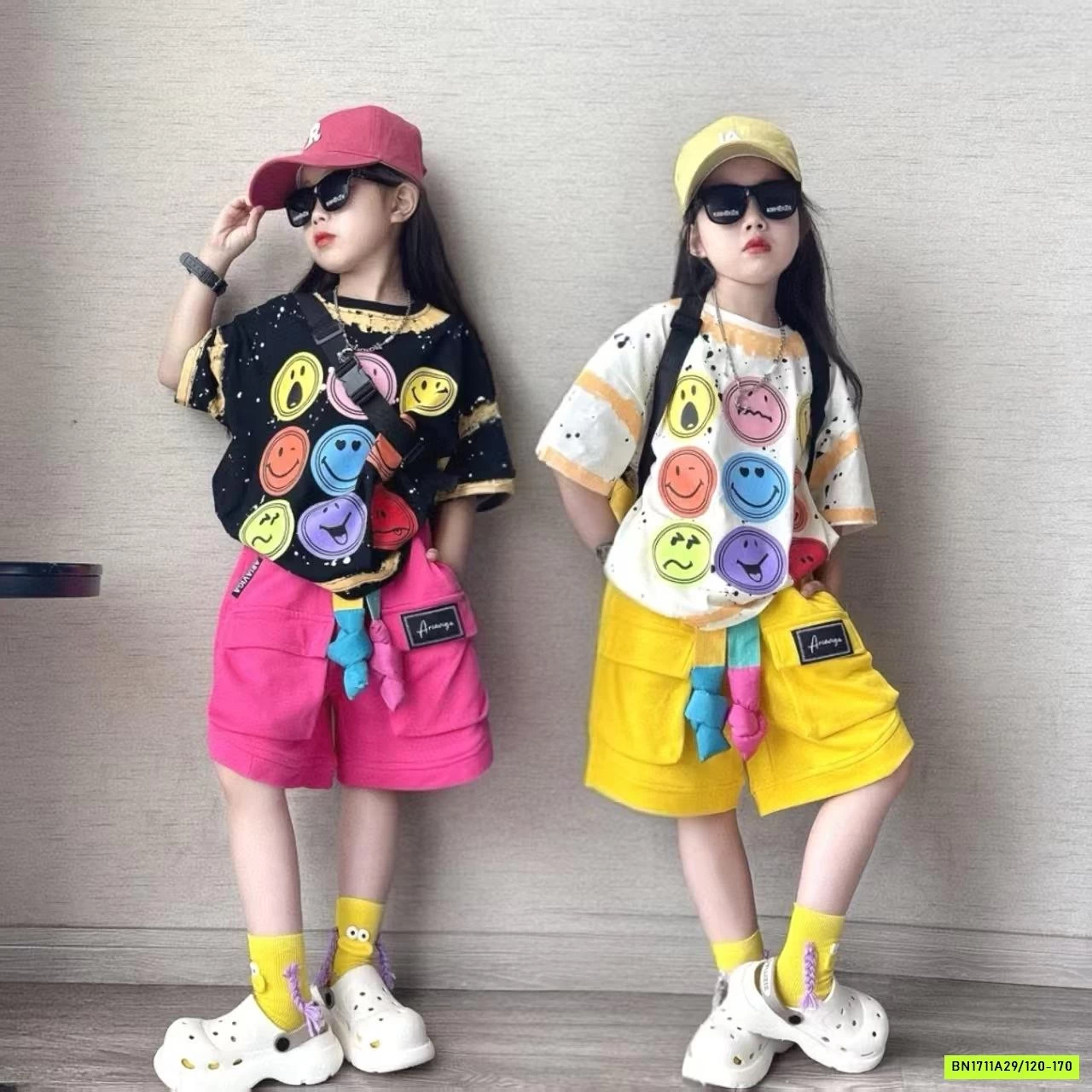 ÁO ICON MIX SHORT MÀU