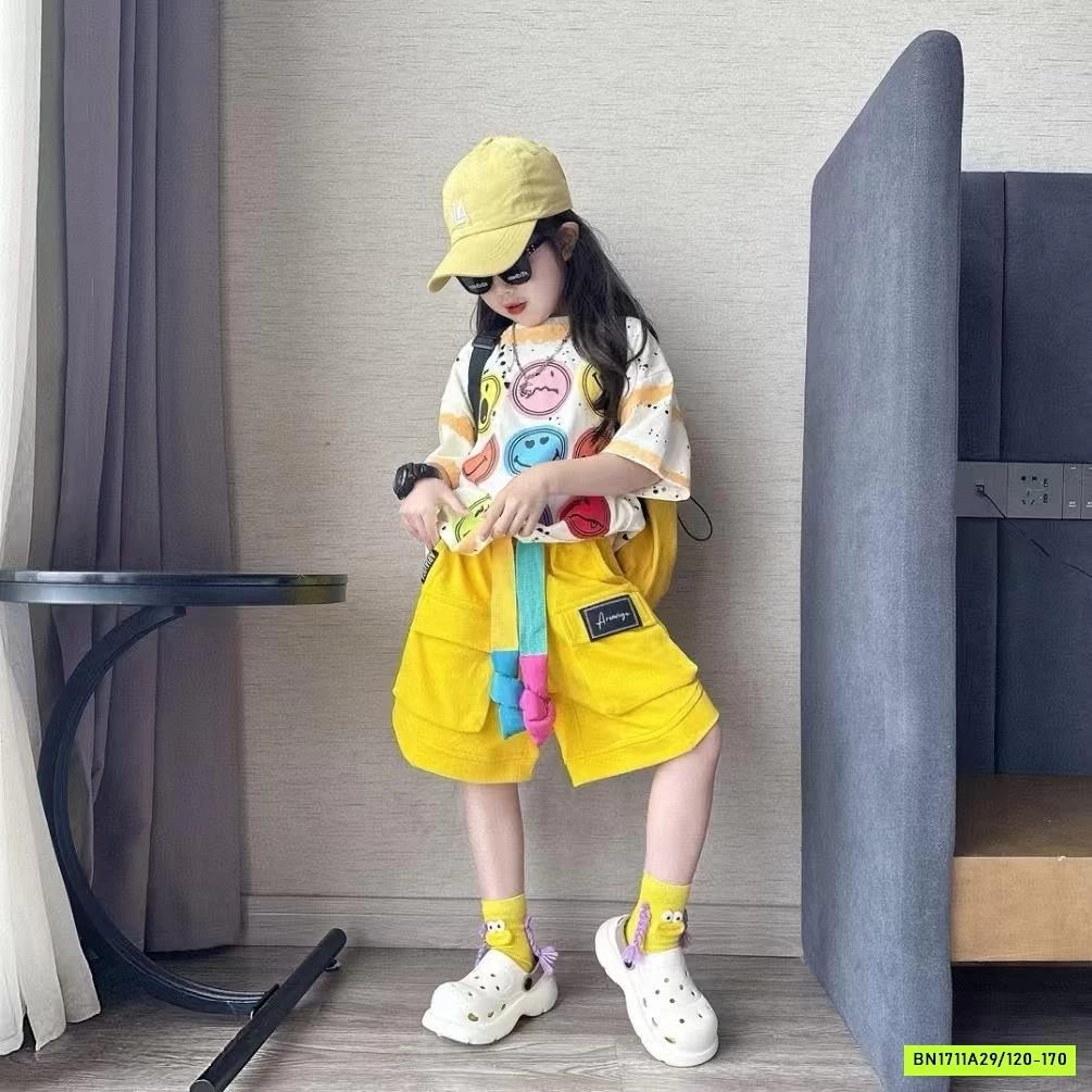 ÁO ICON MIX SHORT MÀU