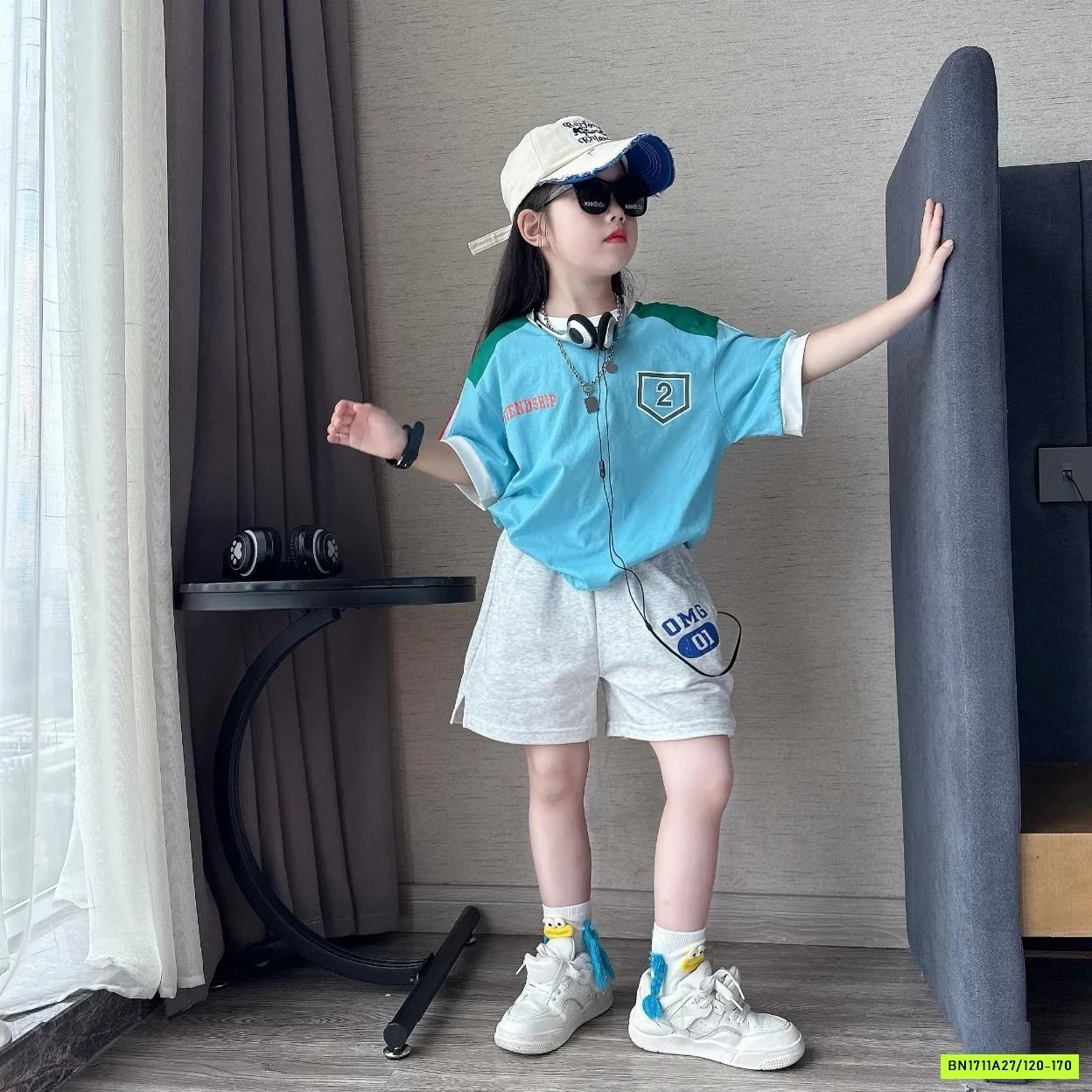 SÉT THỂ THAO XANH XÁM