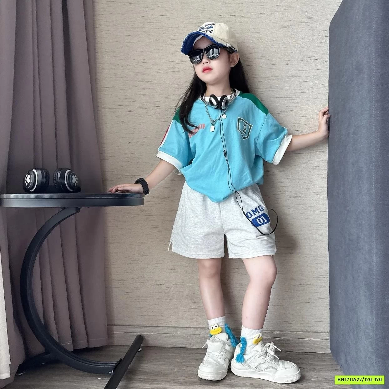 SÉT THỂ THAO XANH XÁM