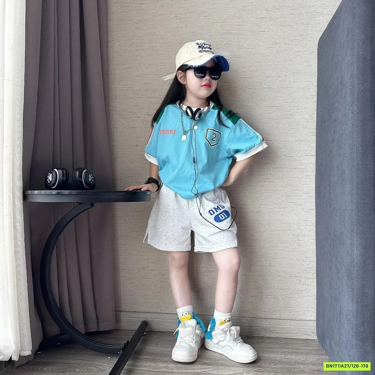 SÉT THỂ THAO XANH XÁM