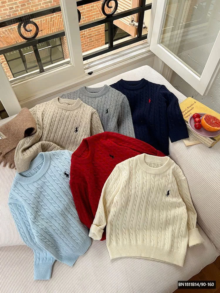 ÁO LEN THỪNG LOGO NGỰA AMBB  24A138