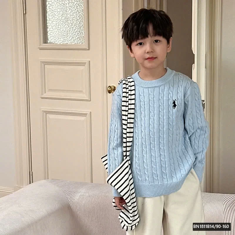 ÁO LEN THỪNG LOGO NGỰA AMBB  24A138