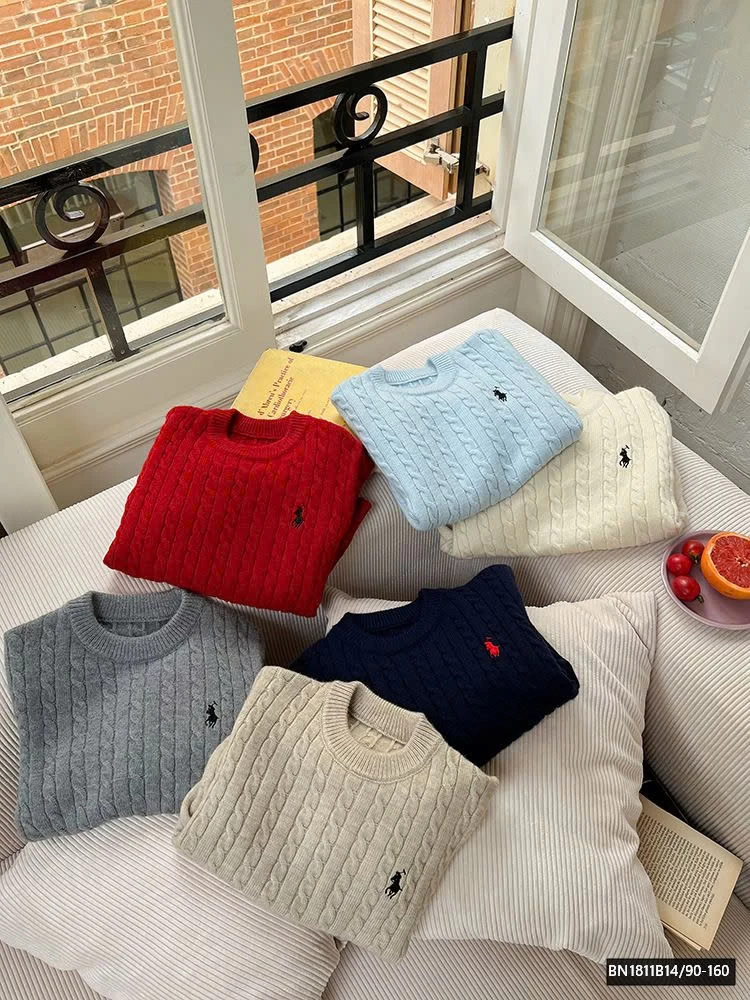 ÁO LEN THỪNG LOGO NGỰA AMBB  24A138