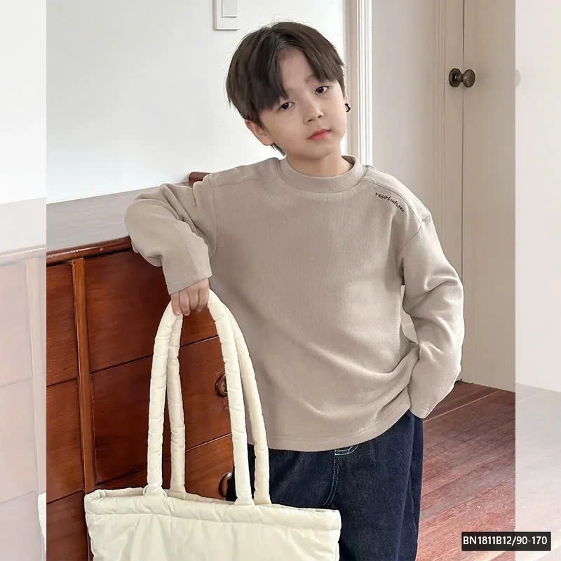 ÁO THUN GIỮ NHIỆT CHỮ VAI  AMBB  24A138