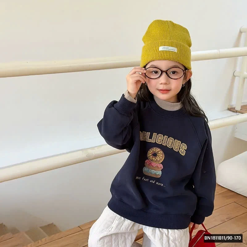 BỘ SƯU TẬP ÁO NỈ GẤU LÓT LÔNG AMBB  25H047