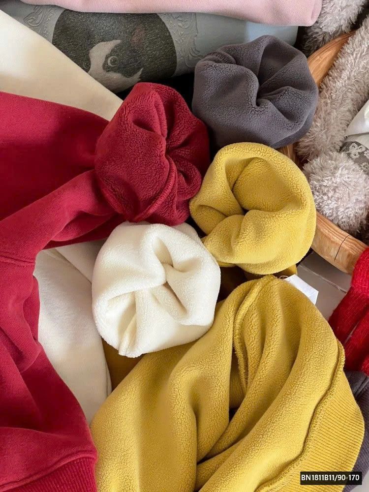 BỘ SƯU TẬP ÁO NỈ GẤU LÓT LÔNG AMBB  25H047