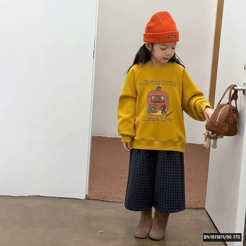 BỘ SƯU TẬP ÁO NỈ GẤU LÓT LÔNG AMBB  25H047