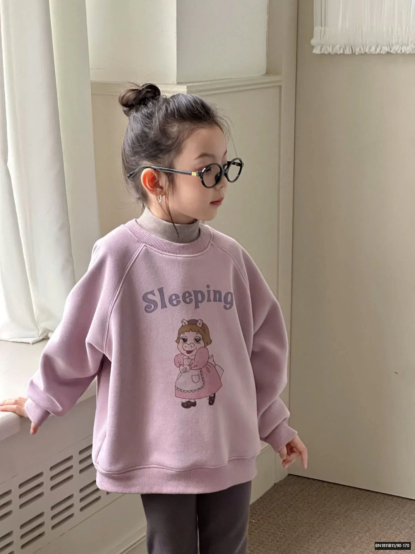 BỘ SƯU TẬP ÁO NỈ GẤU LÓT LÔNG AMBB  25H047