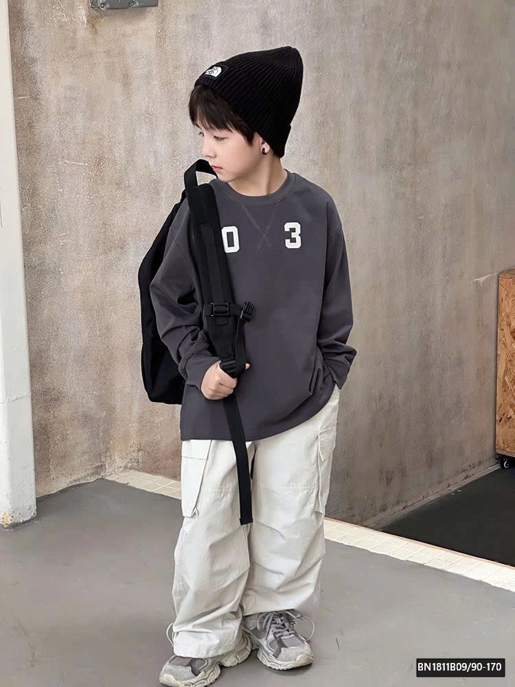 ÁO THUN DÀI TAY SỐ 03 AMBB 25G161