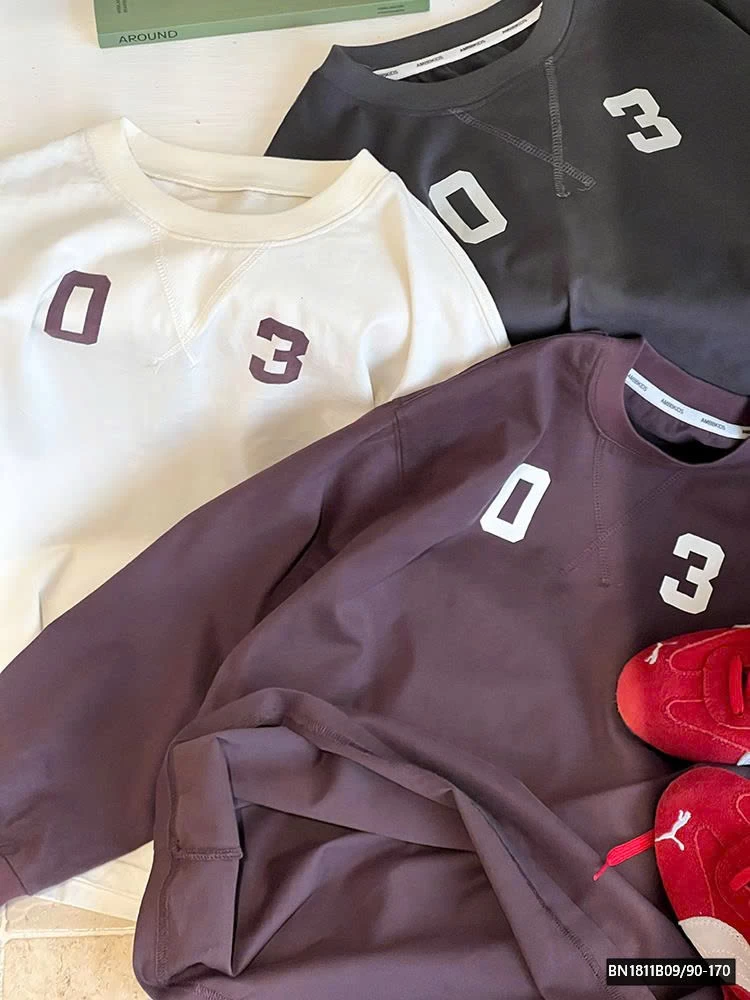 ÁO THUN DÀI TAY SỐ 03 AMBB 25G161