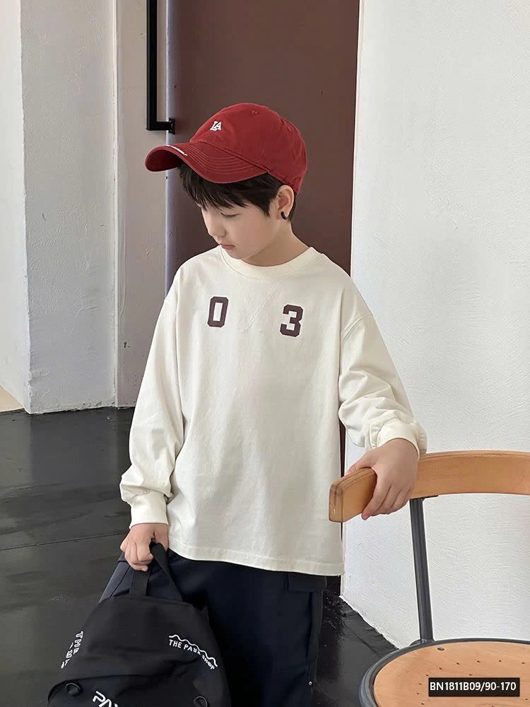 ÁO THUN DÀI TAY SỐ 03 AMBB 25G161