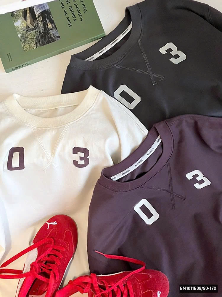 ÁO THUN DÀI TAY SỐ 03 AMBB 25G161