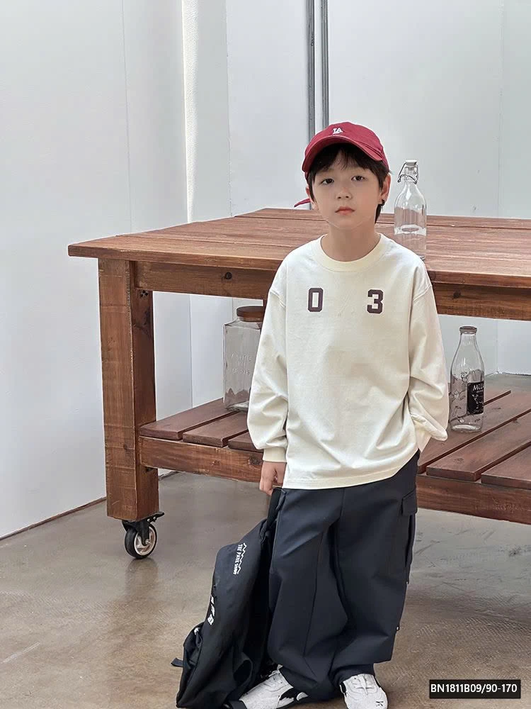 ÁO THUN DÀI TAY SỐ 03 AMBB 25G161