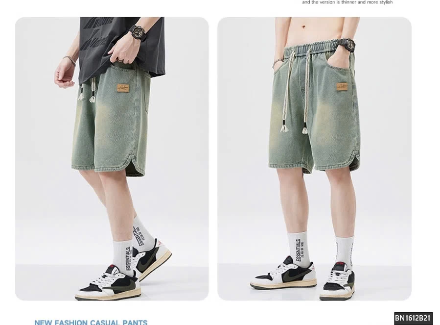 QUẦN SHORT JEAN NAM CẠP CHUN