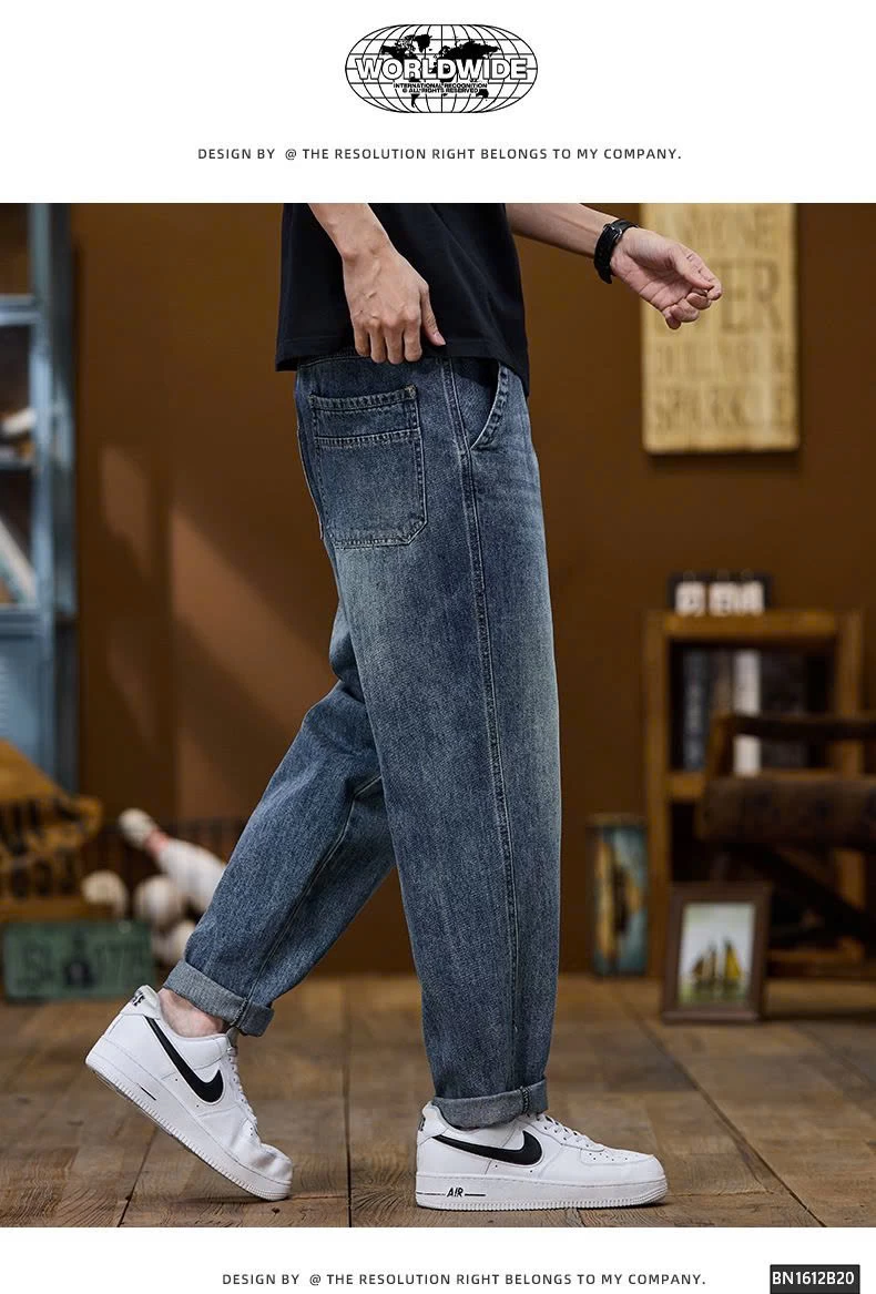 QUẦN JEAN NAM ỐNG ĐỨNG