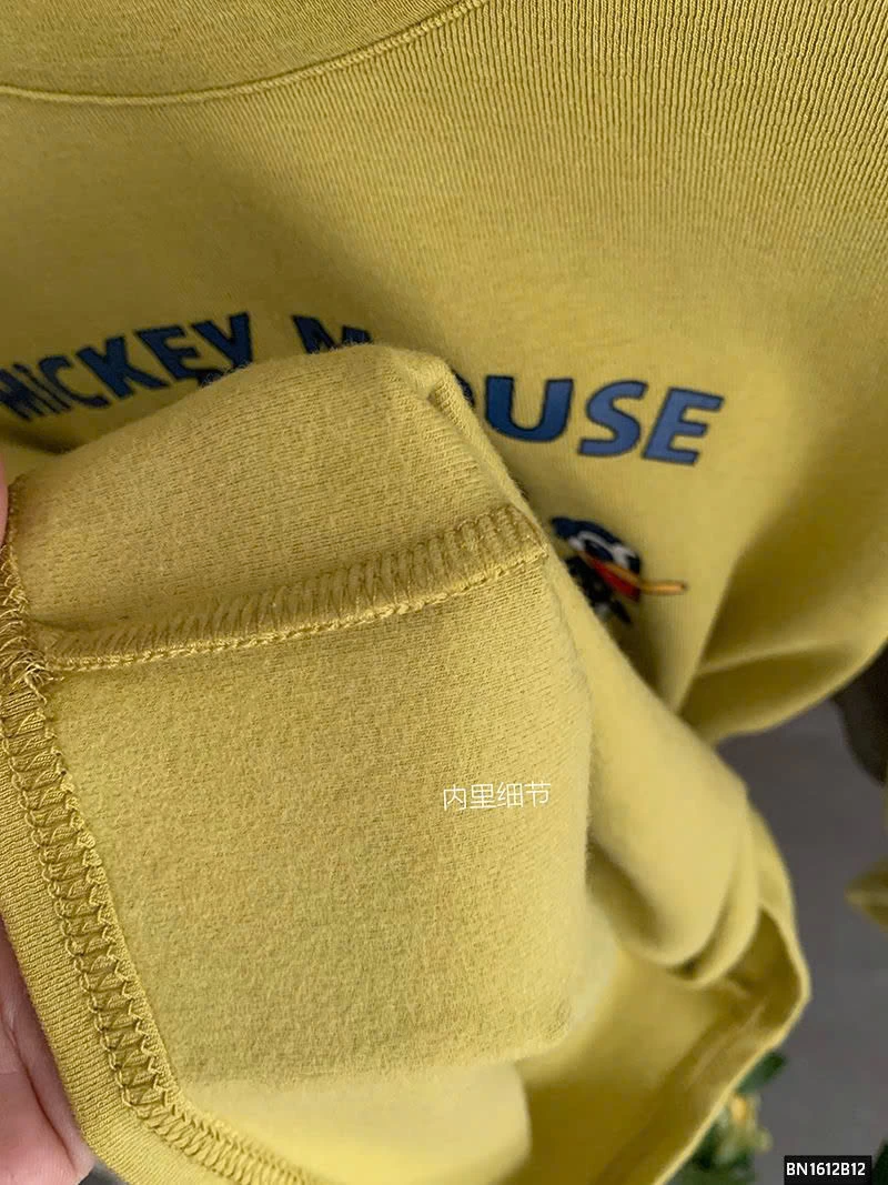 ÁO THUN MICKEY-DONAL DÀI TAY LÓT LÔNG MỎNG