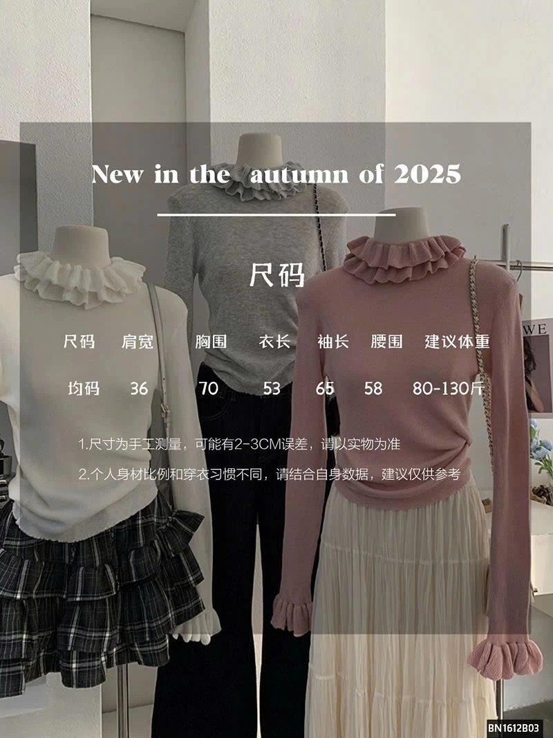 ÁO LEN CỔ BÈO NỮ