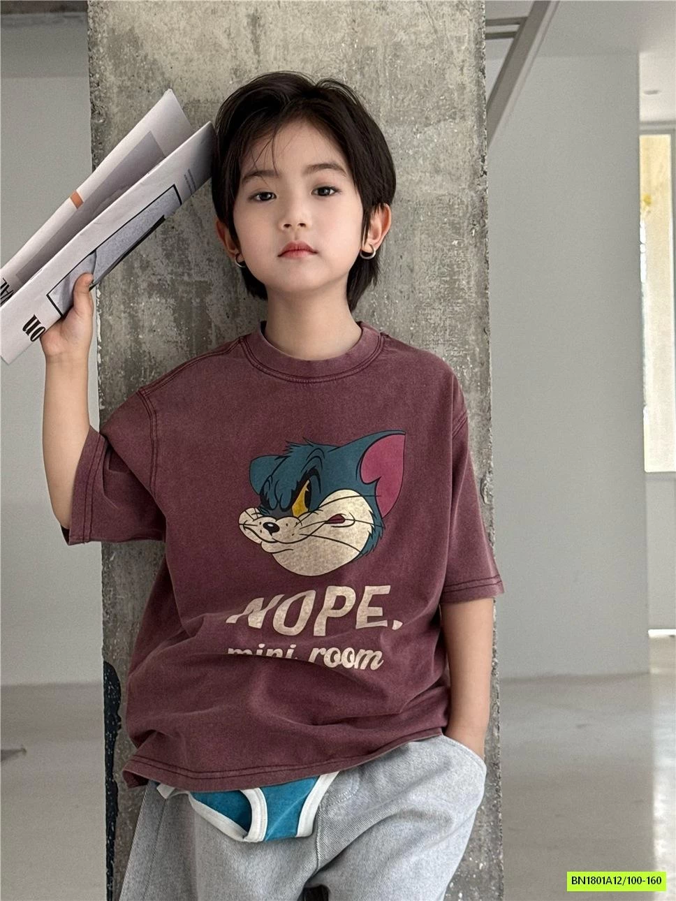 ÁO THUN MÈO TOM SNIDOLS